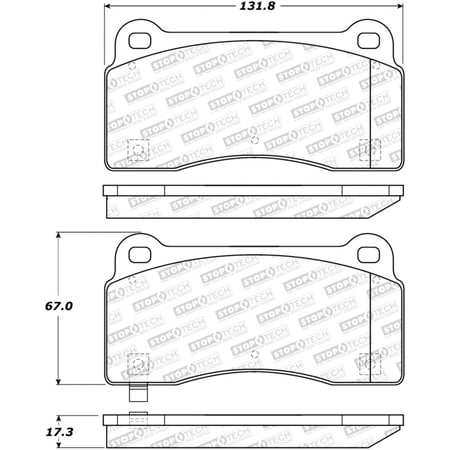 StopTech Street Brake Pads