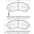 thumbnail image 1 of StopTech Street Brake Pads - Front - 308.17360, 1 of 3