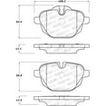 thumbnail image 1 of StopTech Street Brake Pads - Rear, 1 of 8