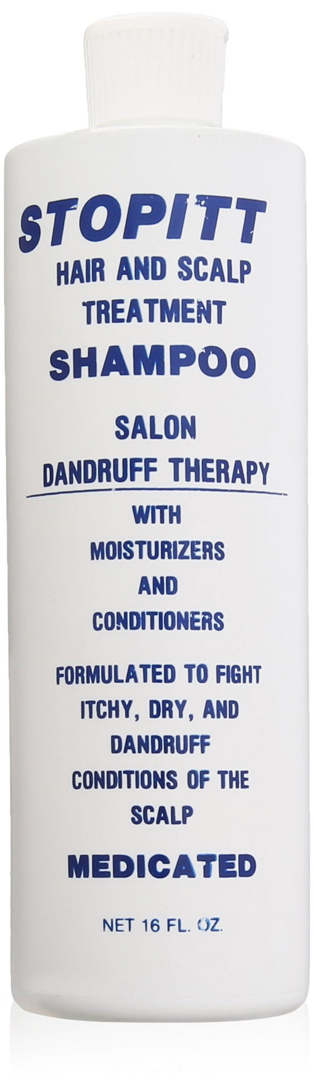 Stopitt Hair & Scalp Treatment Shampoo, 16 oz - Walmart.com
