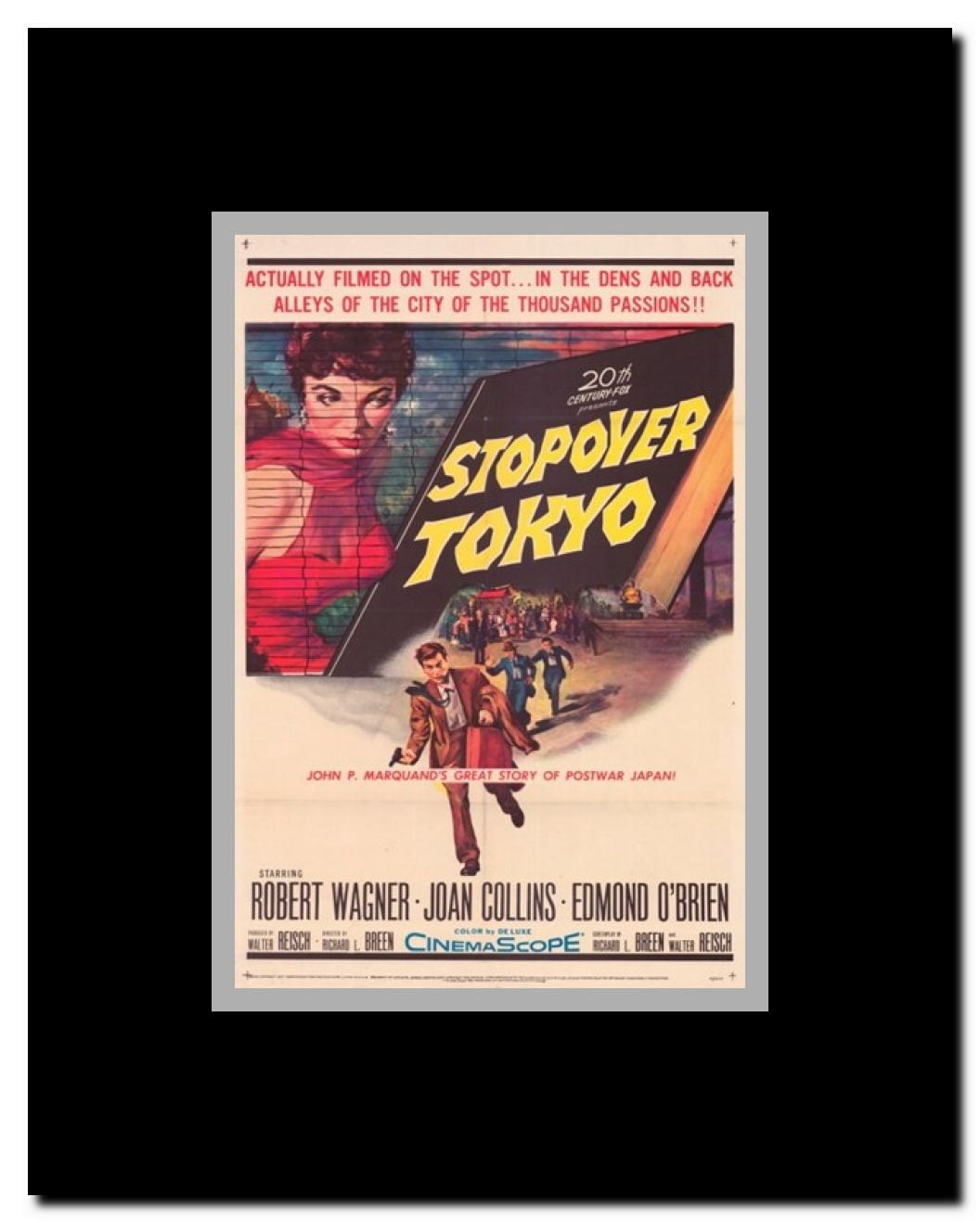 Stopover Tokyo Framed Movie Poster