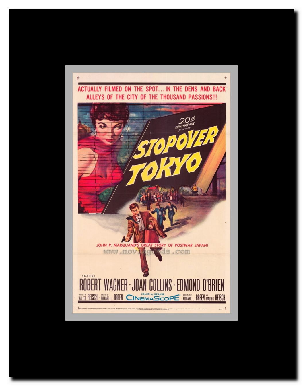Stopover Tokyo Framed Movie Poster