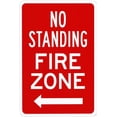 thumbnail image 1 of No Stopping Standing Or Parking Between Signs With Arrow Metal Warning Signs, Cautions Security Tin Sign, Safety Posted Signs for Street Business Wall Decor 8 x 12 Inch, 1 of 5