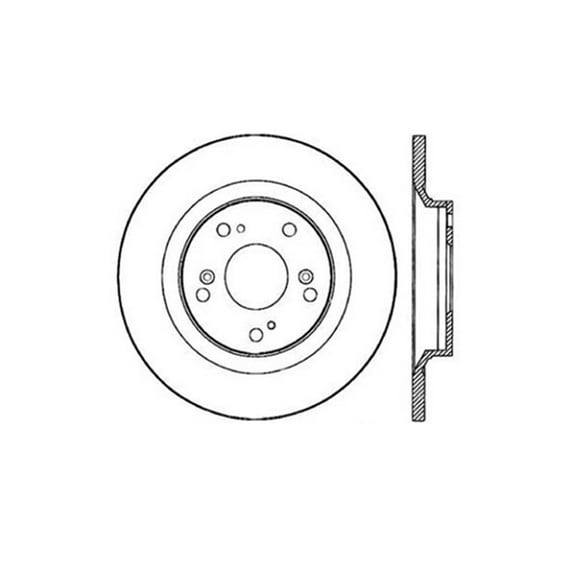 Stoptech 126.40050SR Auto Part Fits select: 2000-2009 HONDA S2000