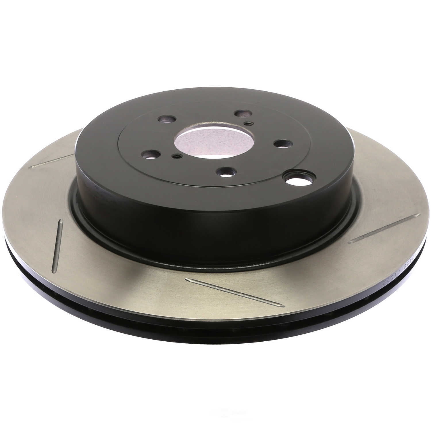 StopTech 126.47043SL Sport Slotted Disc Brake Rotors, European style brake pad compounds. Slotted