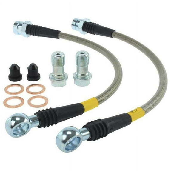 StopTech 15-17 Volkswagen GTI Stainless Steel Rear Brake Lines