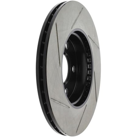 Stoptech Sport Slotted Brake Rotor; Front Left - 126.34166SL Fits select: 2014-2020 MINI COOPER S