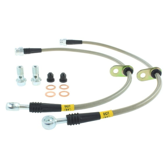 Stoptech Stainless Steel Front Brake Line Kit - 950.40013 Fits select: 2013-2015 HONDA ACCORD, 2008-2012 HONDA ACCORD EXL