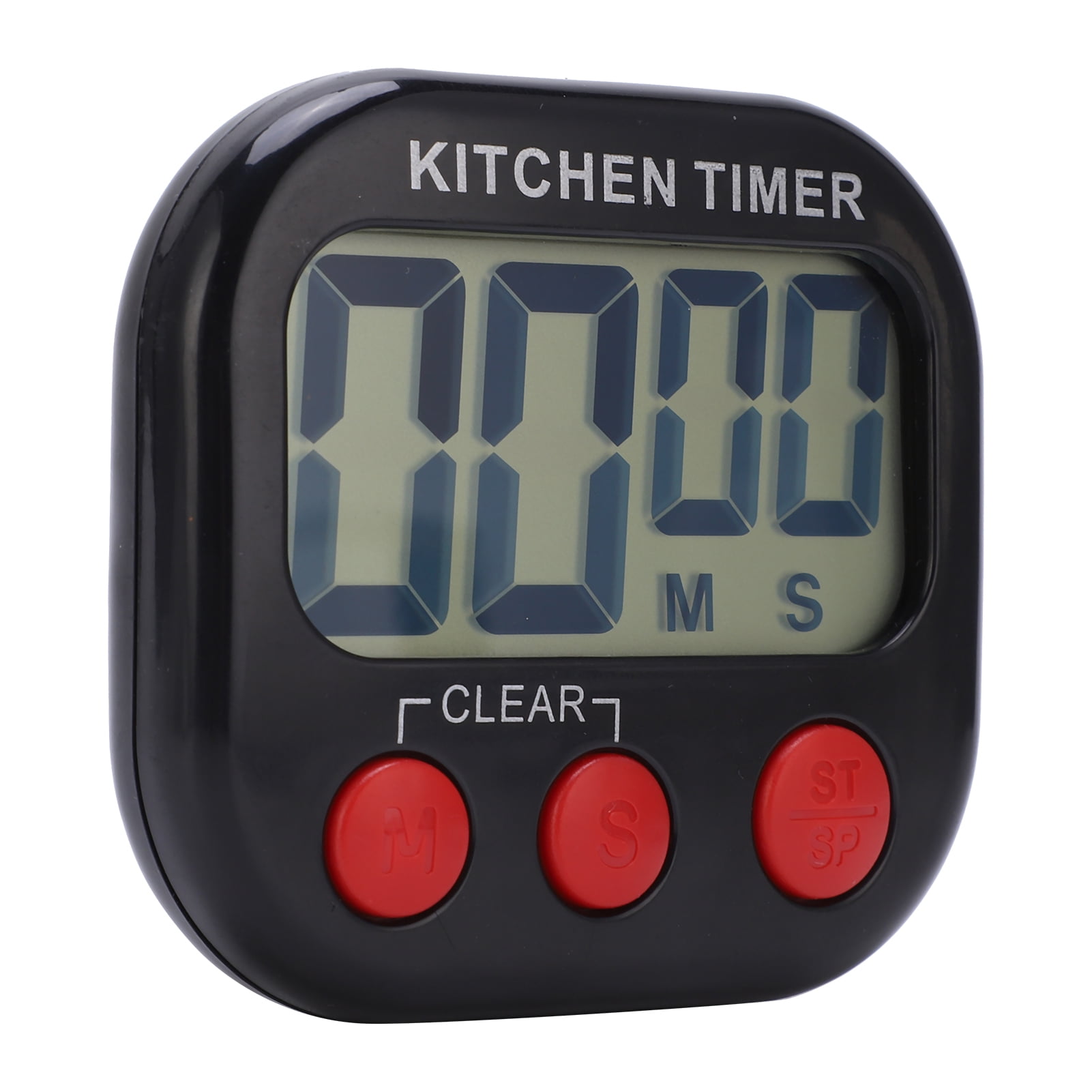 Stopwatch Clock Timer Kitchen Timer Large Clear Space Saving Convenient