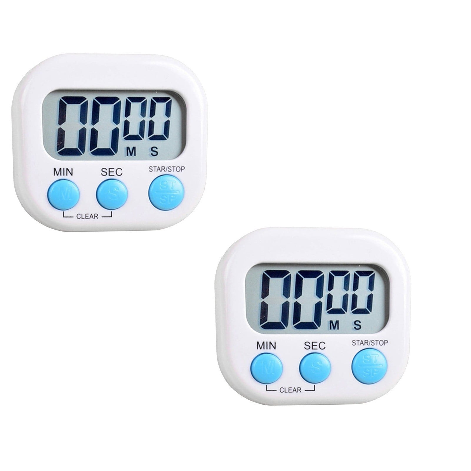 Stopwatch No Sound Shower Clock Timer Maple Pot Holder Timer for