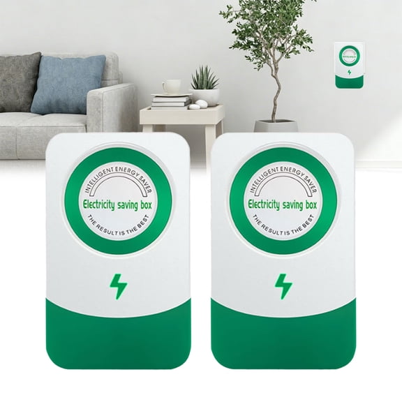 Stopwatt Energy Saving Device,Electricity Saving Box, Energy Saving Plug for Home & Office, Power Efficiency Plug, US Plug 90V-250V 30KW(2PCS)