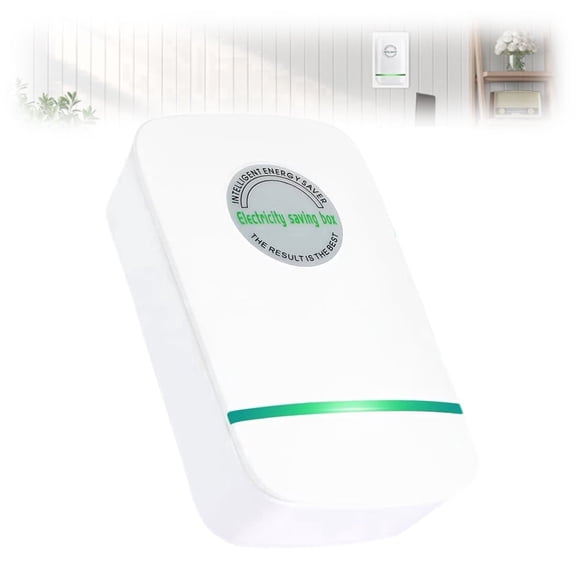 Stopwatt SmartPlug Device, Plug-in Energy Saver for Home & Office, US Plug 90V-250V 30KW, Electricity Saving Box(1PC)