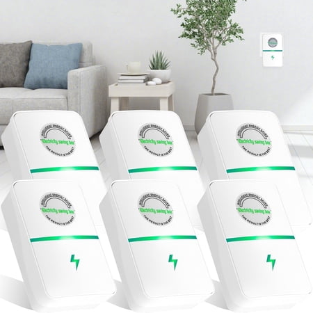 SmartPlug Device, Stop Watt Device Plug-in for Home & Office US Plug 90V-250V 30KW 6Pack