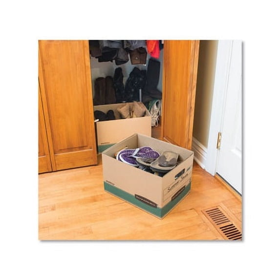 BANKERS BOX STORAGE FILE BOX W/LID 550 LB STRENGTH 12"x15"x10" 20PK KRAFT