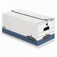 thumbnail image 1 of Stor/File Storage Box- Letter- String and Button- White- 4/Carton, 1 of 1