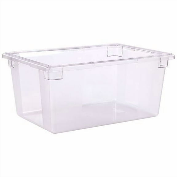 StorPlus Polycarbonate Food Storage Container, 16.6 gal, 18 x 26 x 12, Clear, Plastic | Bundle of 2