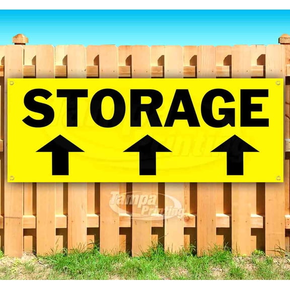 Storage 13 oz Vinyl Banner With Metal Grommets
