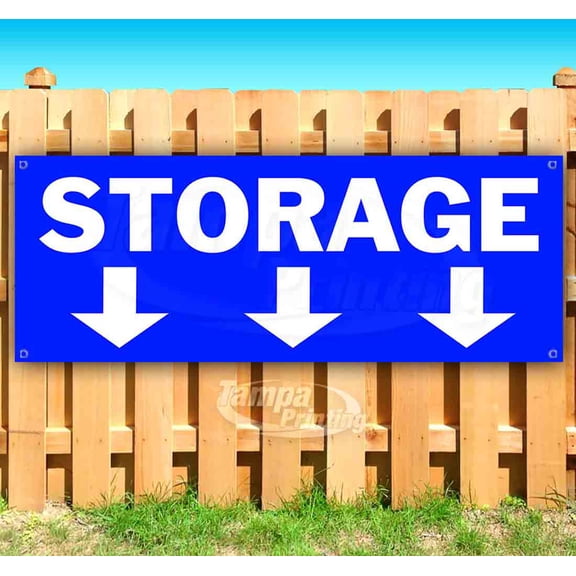 Storage 13 oz Vinyl Banner With Metal Grommets