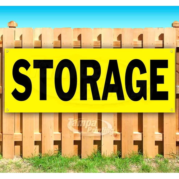 Storage 13 oz Vinyl Banner With Metal Grommets