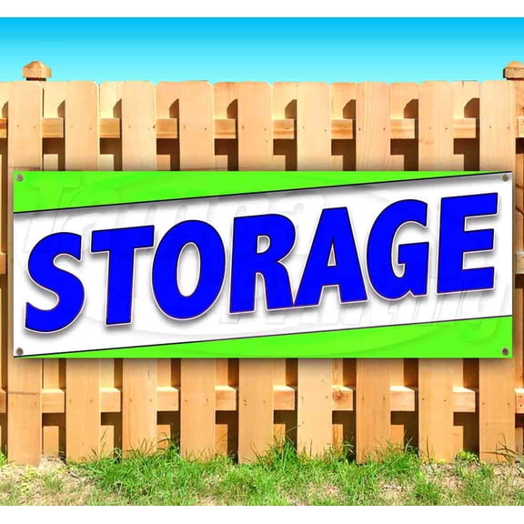 Storage 13 oz Vinyl Banner With Metal Grommets