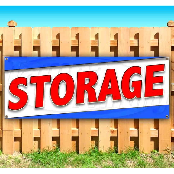 Storage 13 oz Vinyl Banner With Metal Grommets