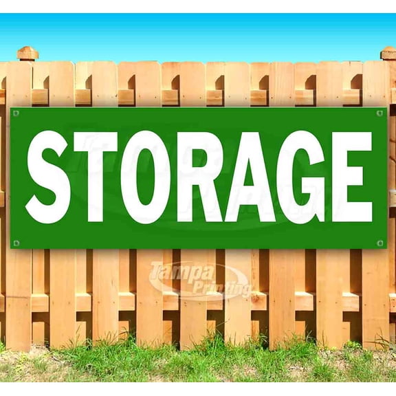 Storage 13 oz Vinyl Banner With Metal Grommets