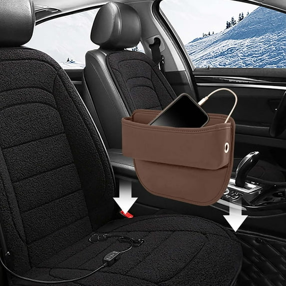 Storage Bag 2025 Upgraded Car Seat Storage Box For Car Seats Car Seat Gaps Filler Car Accessories Interior Organiser Car Seat Gaps Filler