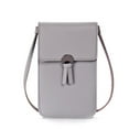 thumbnail image 1 of TACILIP Storage Bag, DGS Women Touchscreen Phone Bags, Mini Leather Mobile Phone Crossbody Bags Shoulder Handbag Wallet with Credit Card Slots, Organizer, 1 of 2