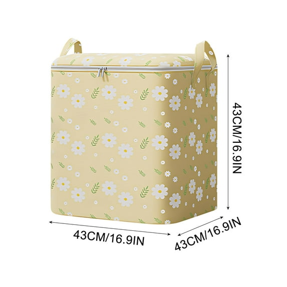 Storage Bag for Clothes under $5! Yannianjz Giant Clothes Storage Bag, Wardrobe Organizer Storage Box, Portable Moving Packing Bags, Large Capacity Garment Bag for Travel