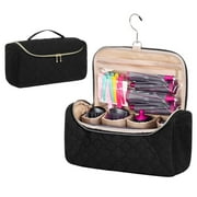 Storage Bag Compatible with Dyson Supersonic Hair Dryer, Lightweight Hanging Hair Dryer Storage Case, Portable Travel Storage Case, Hair Dryer Accessories Organizer (Black)