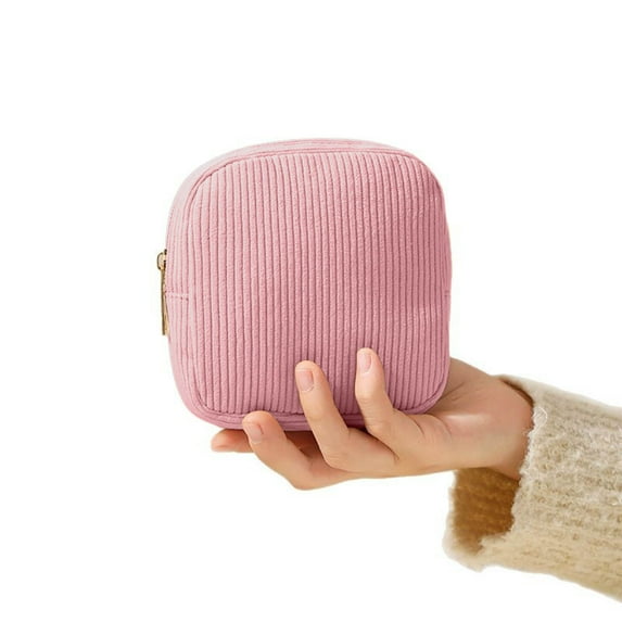 Storage Bag Corduroy Sanitary Napkin Storage Bag-storage Bag- Small Item Storage Bag