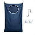 Storage Bag Dirty Clothes Organizer Wall Hanging Basket Foldable