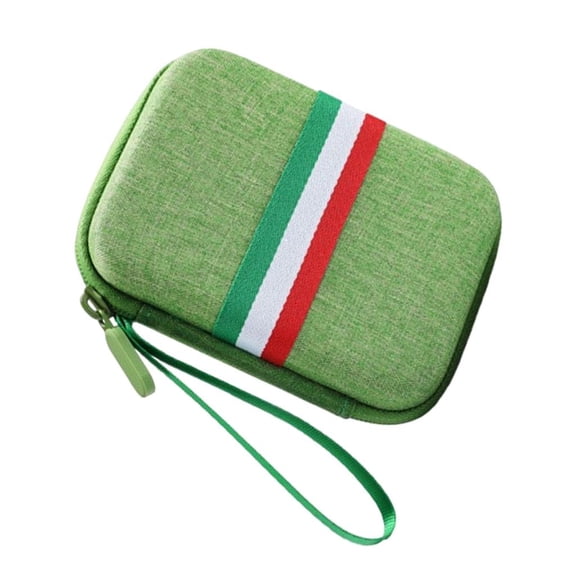 Storage Bag EVA Case for Miyoo Mini+ RG35XX Plus RGB20S Handbag Game Console Shockproof Protector Case with Pocket