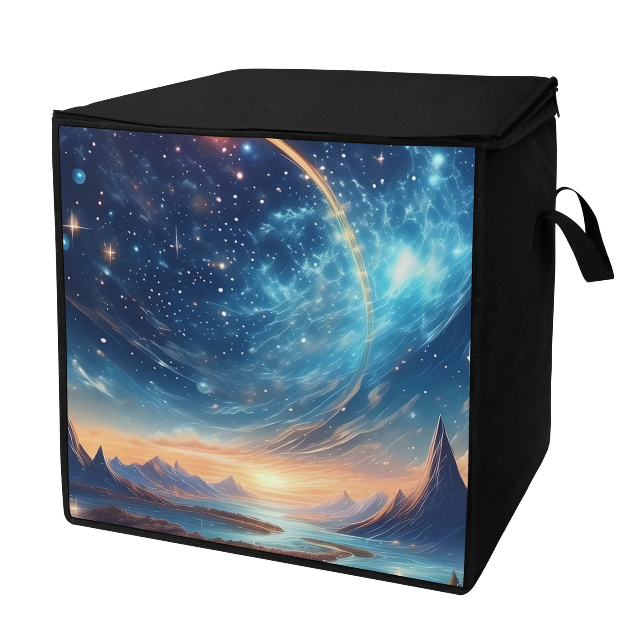 Storage Bag Folding Large Storage Exquisite Starry Sky Storage Box ...