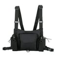 thumbnail image 1 of Storage Bag, Furenl Croogo Chest-Mounted Walkie Talkie Vest Two-Handed Two-Way Radio Front Bag Hip Hop/Sling Bag, 1*Bomb Belt, 1 of 5