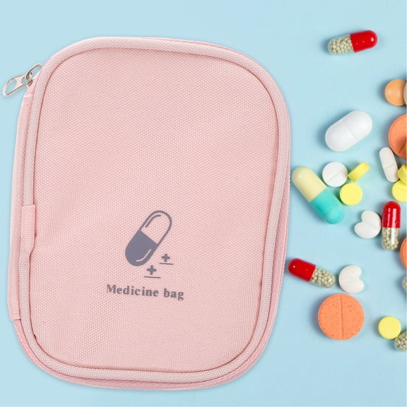 Storage Bag Mini Purses Diabetic Carrying Case Pills Organizer Camping Supplies Travel