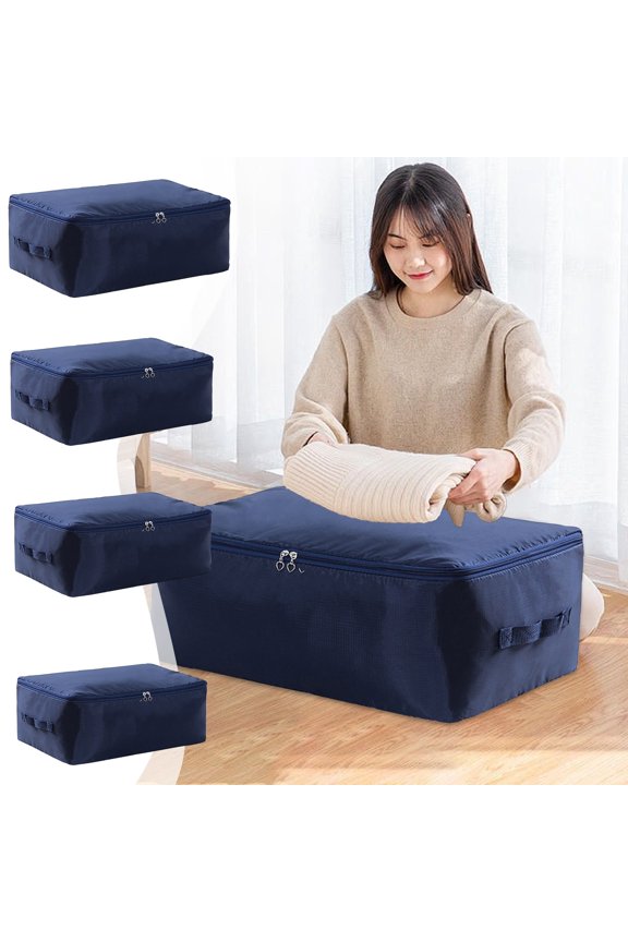 Storage Bag Small Size Fabric Travel Organizer Pouch For Clothes Shoes Toiletry Portable Lightweight Packing Case Housekeeping Supplies Accessory Item 1pc Pack Household Utility Supply