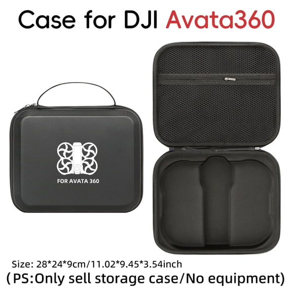 Storage Bag for DJI Avata 360, Portable Travel Carrying Case Organizer Suitcase Protective Cover Drone Body Organizer Holder Avata 360 Handbag