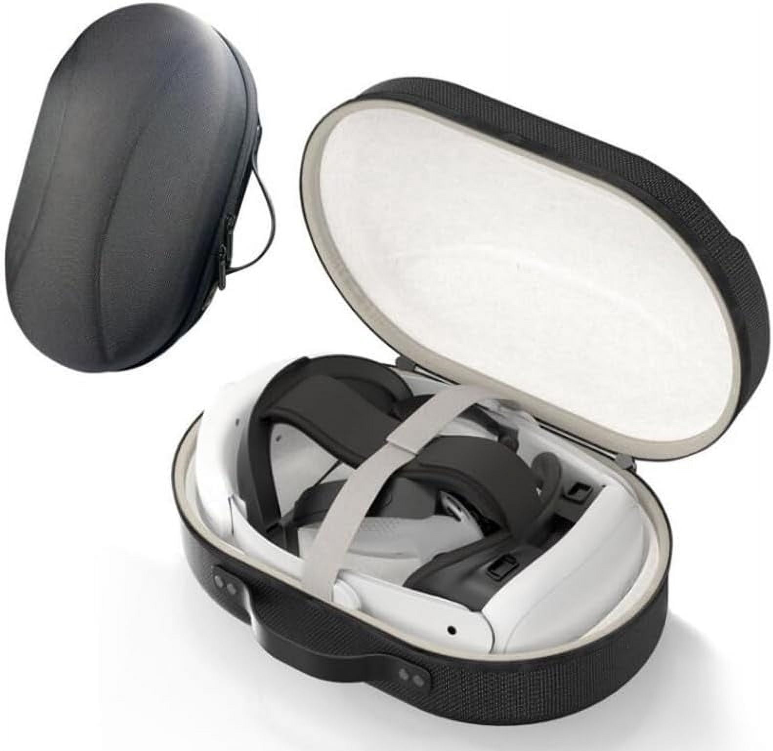 Meta Portable Storage Bag for Meta Quest 3 Portable Travel Carrying Case Bag Hard EVA ...