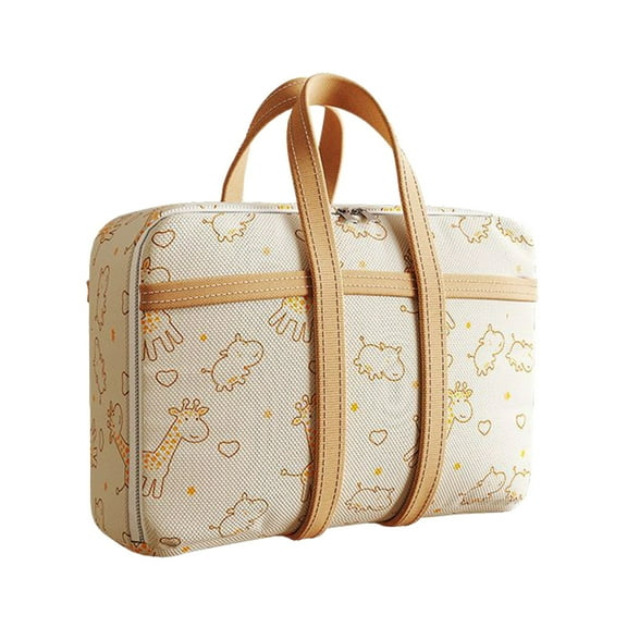 Storage Bag with Zipper and Handle, Clothing Storage Bag, Space Saving & Water-Resistants Travel Storage Bag,19.3X29.1X8.3In(C)