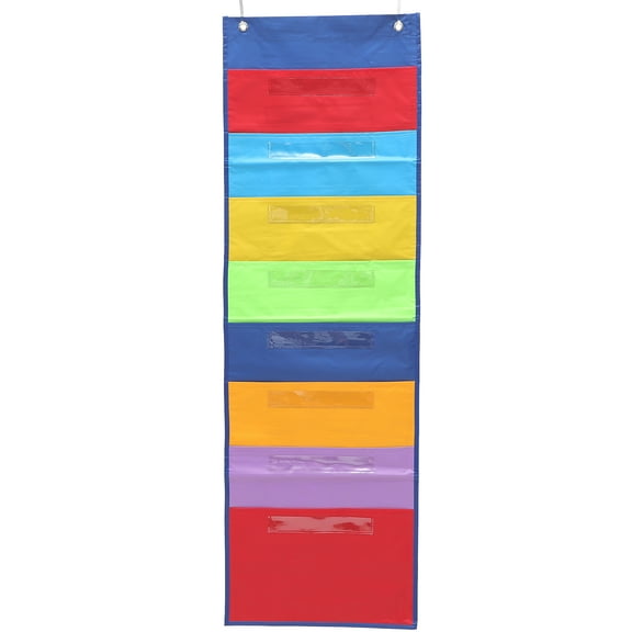 Storage Bags Cascading File Organizer Folder Hanging Shoe for Closet Wall Pocket