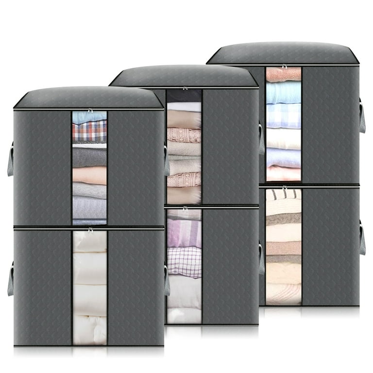 Large Storage Bag, Clothes Blankets Comforters Closet Storage Bag