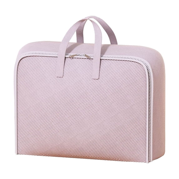 Storage Bags for Clothes and Blankets,Blanket Storage Containers with Lids Large,Heavy Duty Storage with Reinforced Handles Extra Large Storage Bags for Clothes Tote Bag Thickened Double Zipper