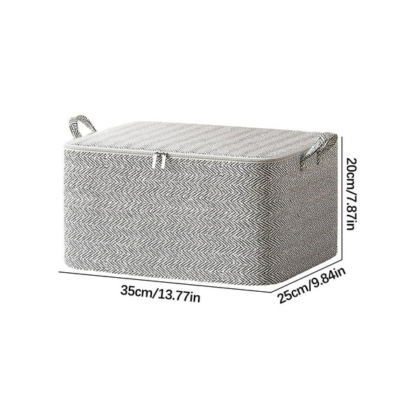 Storage Bags, Large Blanket Clothes Organization and Storage Containers for Bedding, Comforters, Foldable Organizer with Reinforced Handle, Sturdy Zippers,(4Size, 17L - 216L)