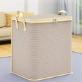 thumbnail image 1 of Storage Bags, Large Capacity Organizers, Reinforced Handles and Double Zipper, for Clothes and Bedding Storage, Home and Travel Use, 1 of 9