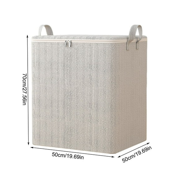 Storage Bags Qwtwty Heavy Duty Storage with Reinforced Handles Extra Large Storage Bags for Clothes Toys Christmas Decoration Organizer Tote Bag Thickened Double Zipper