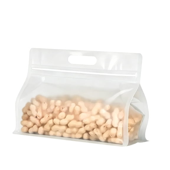Storage Bags Reusable Airtight Clear Plastic for Pantry Organization and Bulk Storage