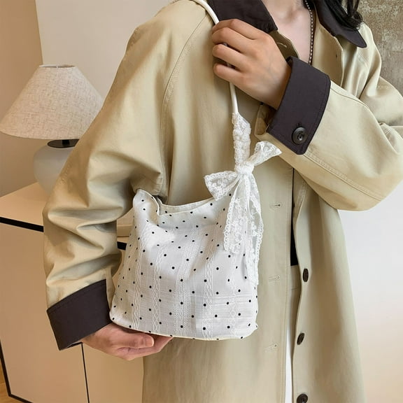 Storage Bags Storage Organizer Lightweight Polyester Shoulder Bag, Women’s Casual Tote, Crossbody Messenger Purse, Compact Handbag for Daily Use, Shopping, Office, Travel