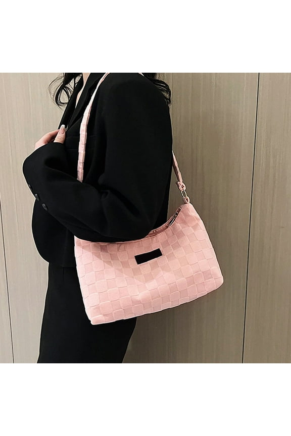 Storage Bags Storage Organizer Women's Casual Shoulder Bag, Polyester Crossbody Messenger Purse, Lightweight Handbag for Work, Travel, Shopping, Phone Wallet Essentials, Gift