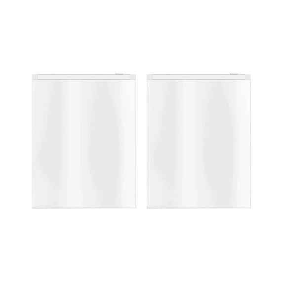 Storage Bags with Zipper 2-Pack Frosted Zipper Storage Bags, Ideal for Packaging Underwear, Socks, Swimwear, Gloves, and More, Available in Three Sizes
